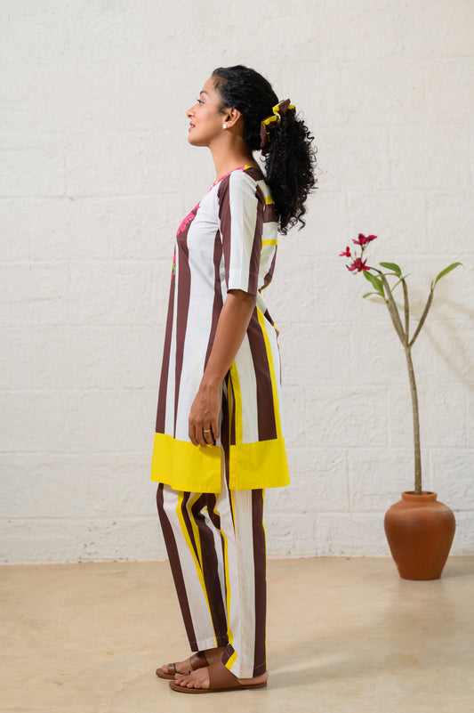 BARIO BLOOM AMARELO SET SHORT