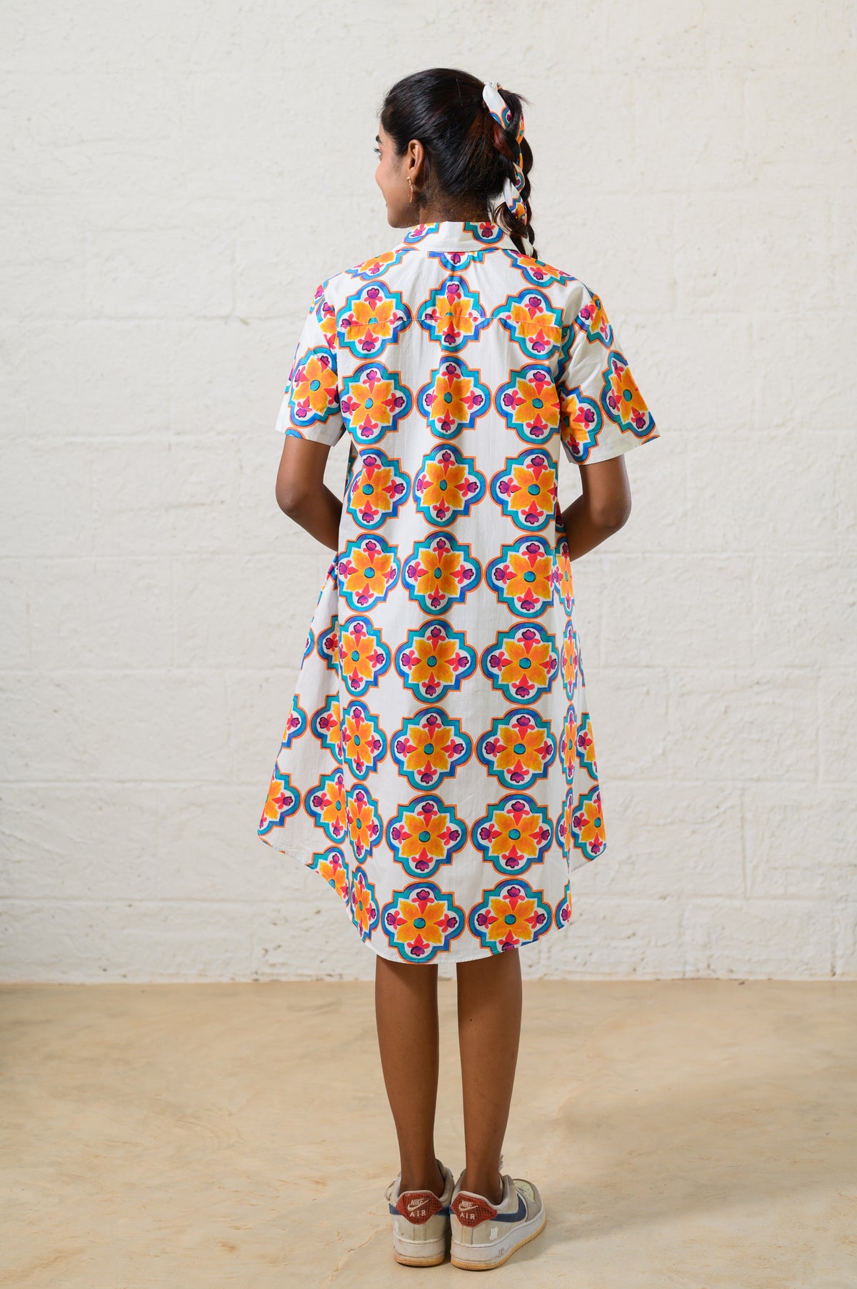 GOAN MOSAIC SHIRT DRESS