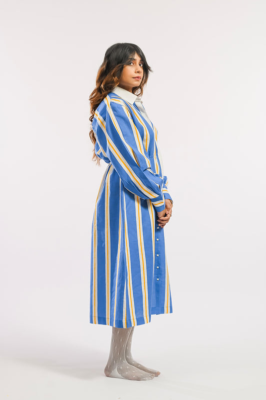 AZUL PATTO SHIRT DRESS