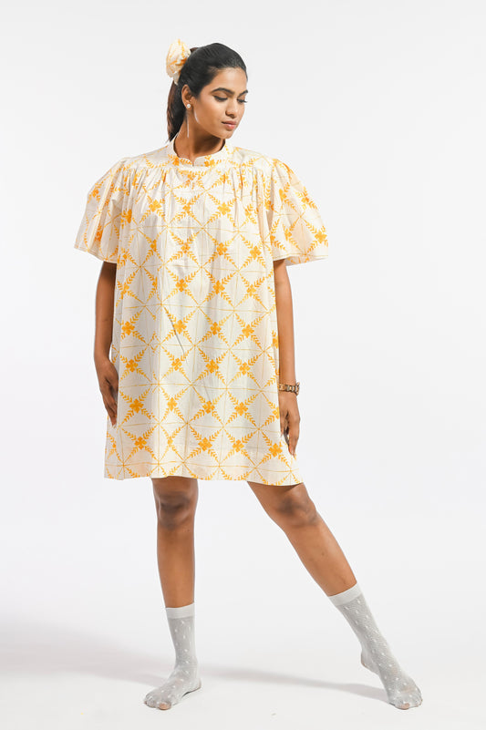 AMARELO BASILICA DRESS