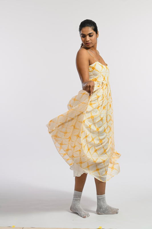 AMARELO DONA PAULA DRESS