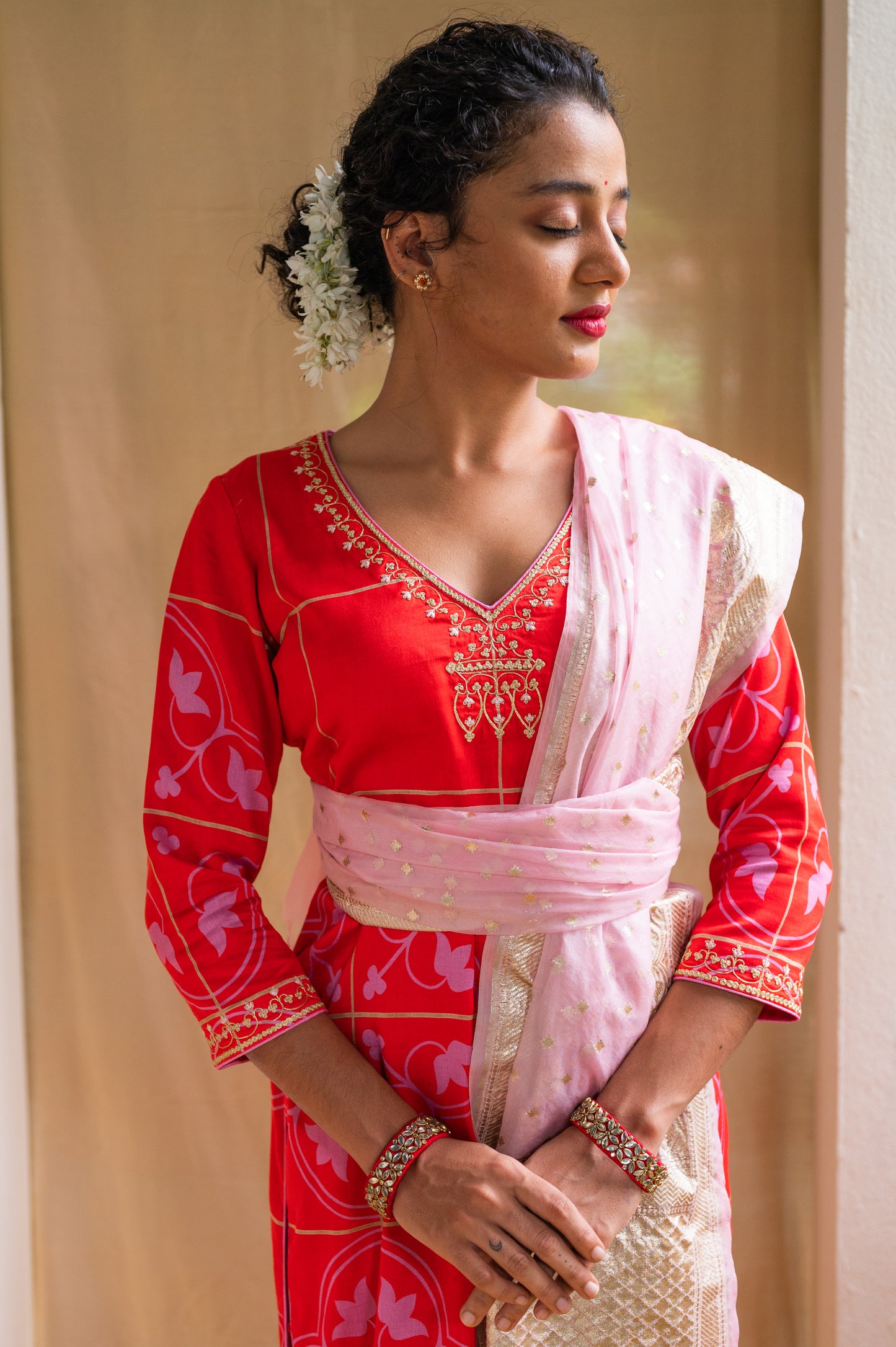 ROSE TINTED MEMORIES AZULEJOS SET (3 PCS)