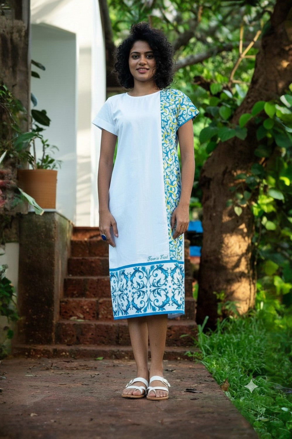 SLEEK TILE SYMPHONY DRESS