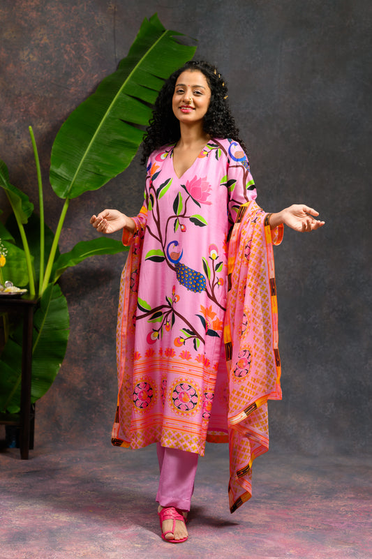 ASAWALI PINK (3 PCS SET)