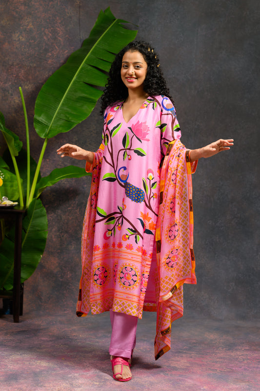 ASAWALI PINK (3 PCS SET)