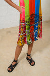 GOAN MOSAIC SHIFT DRESS