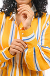 AMARELO PATTO SHIRT DRESS