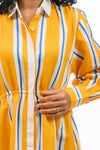 AMARELO PATTO SHIRT DRESS