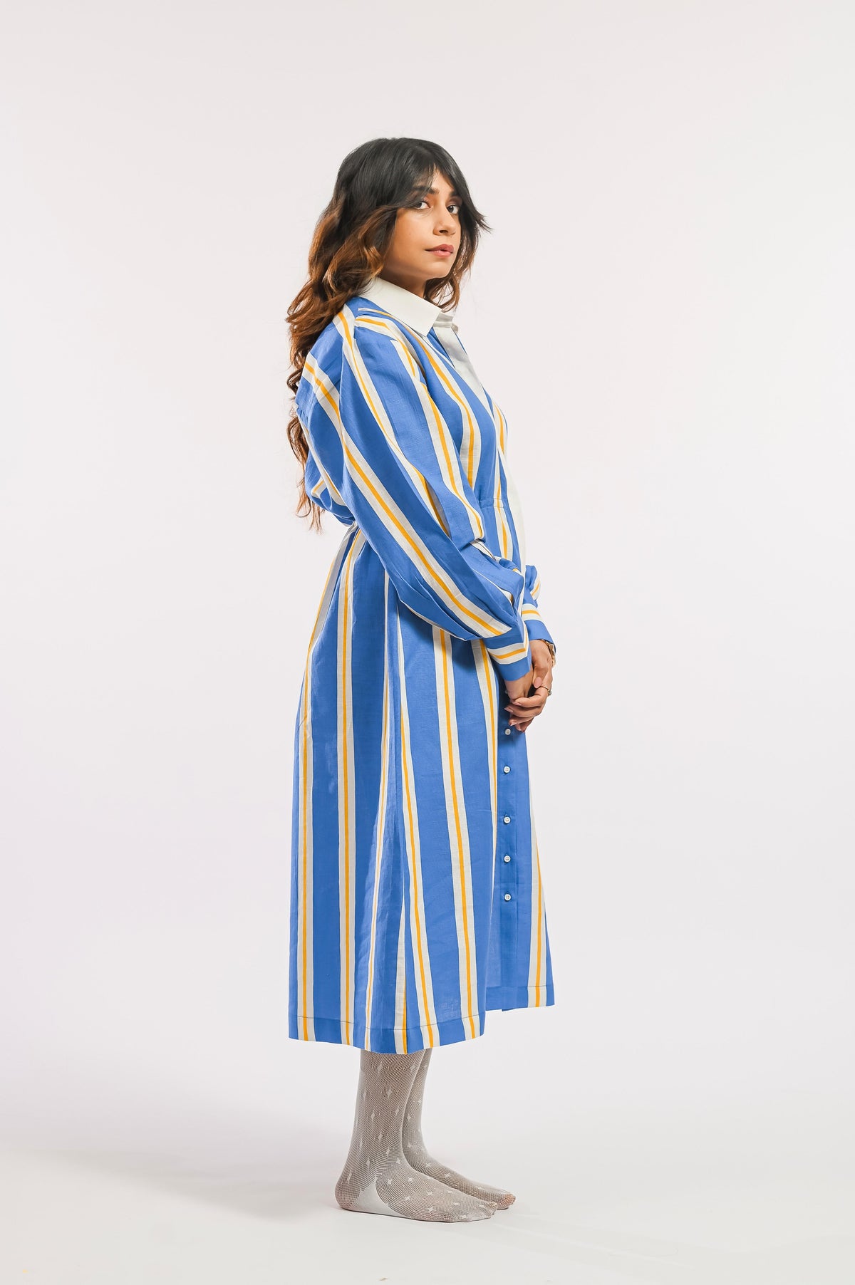 AZUL PATTO SHIRT DRESS