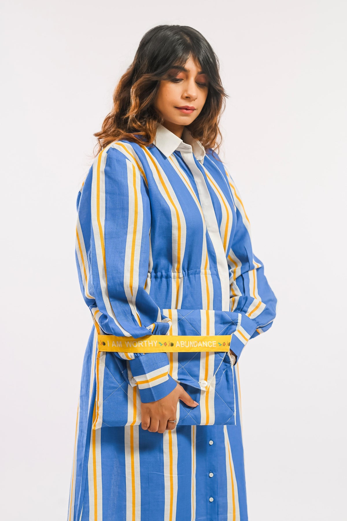 AZUL PATTO SHIRT DRESS