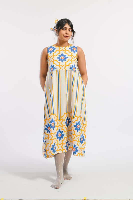 AMARELO MIRAMAR DRESS