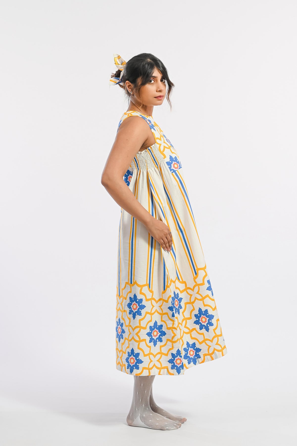 AMARELO MIRAMAR DRESS