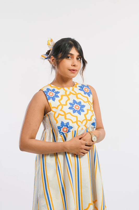 AMARELO MIRAMAR DRESS