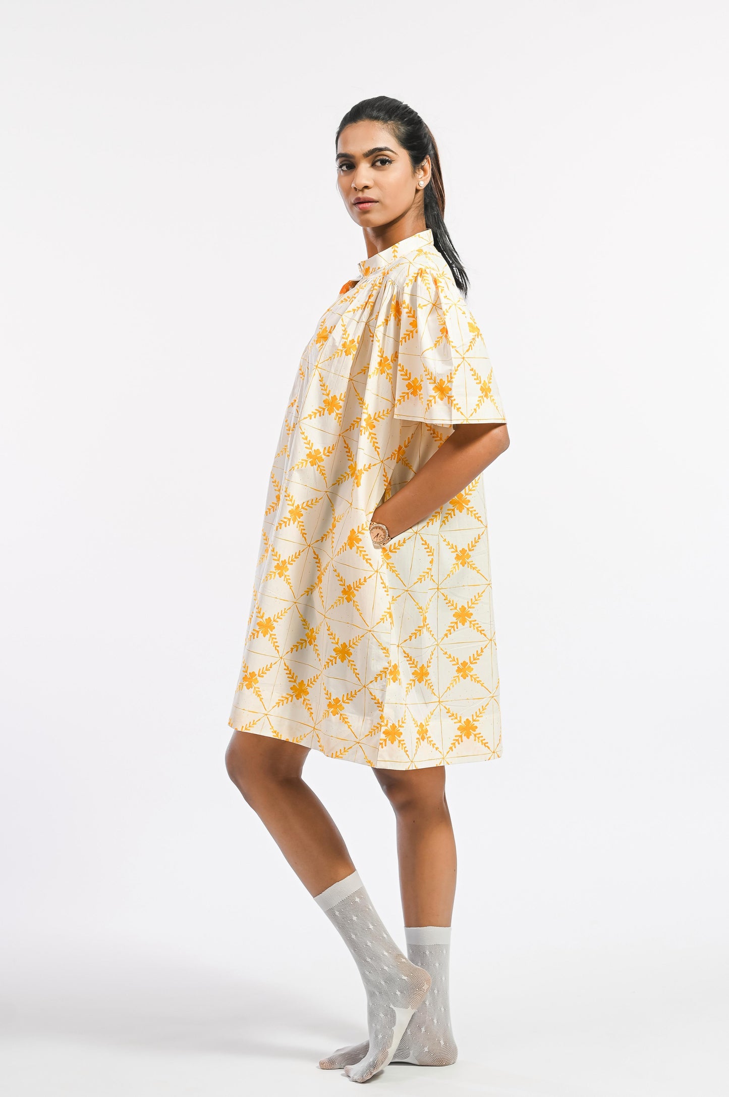 AMARELO BASILICA DRESS