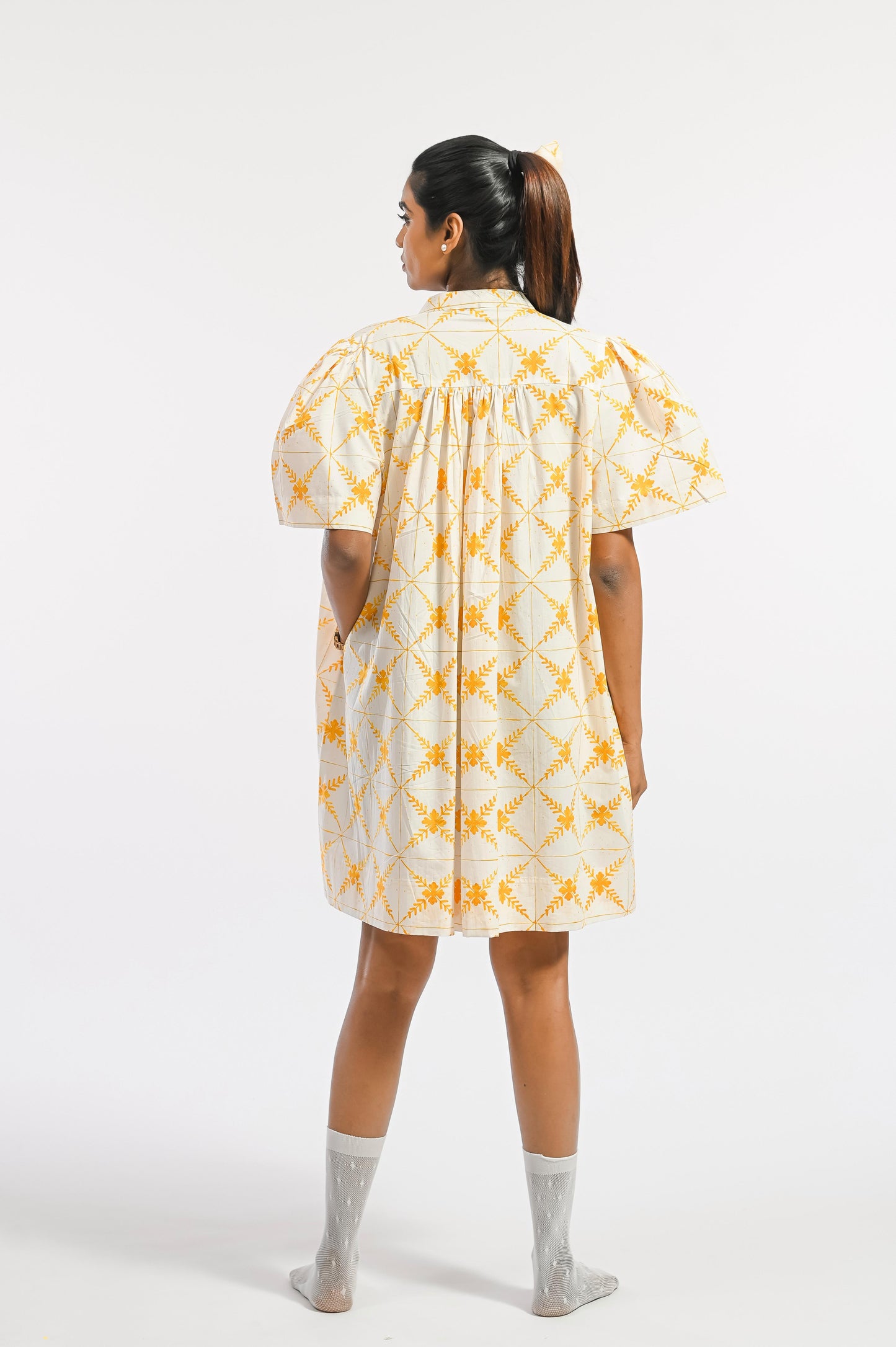 AMARELO BASILICA DRESS