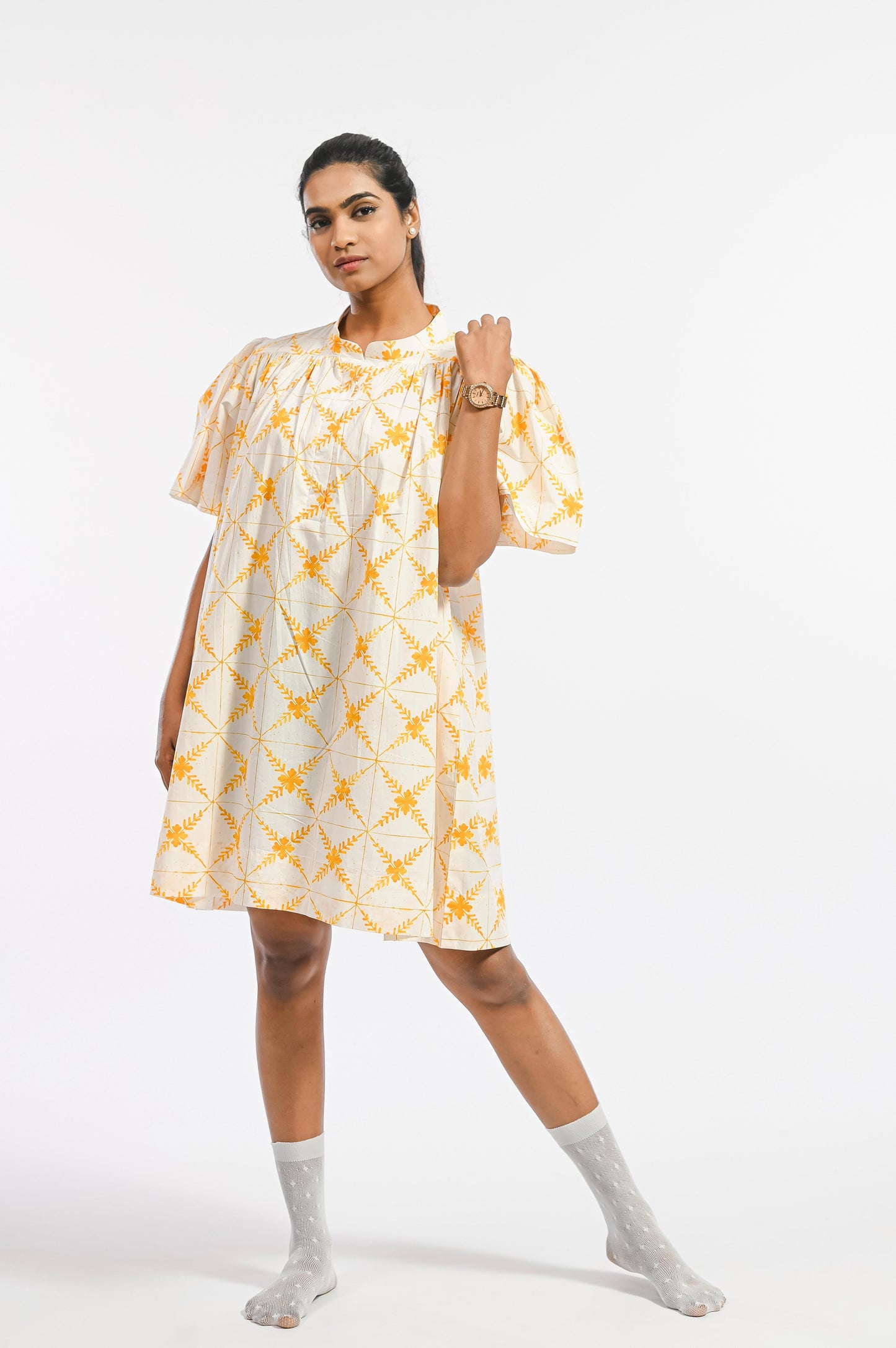 AMARELO BASILICA DRESS