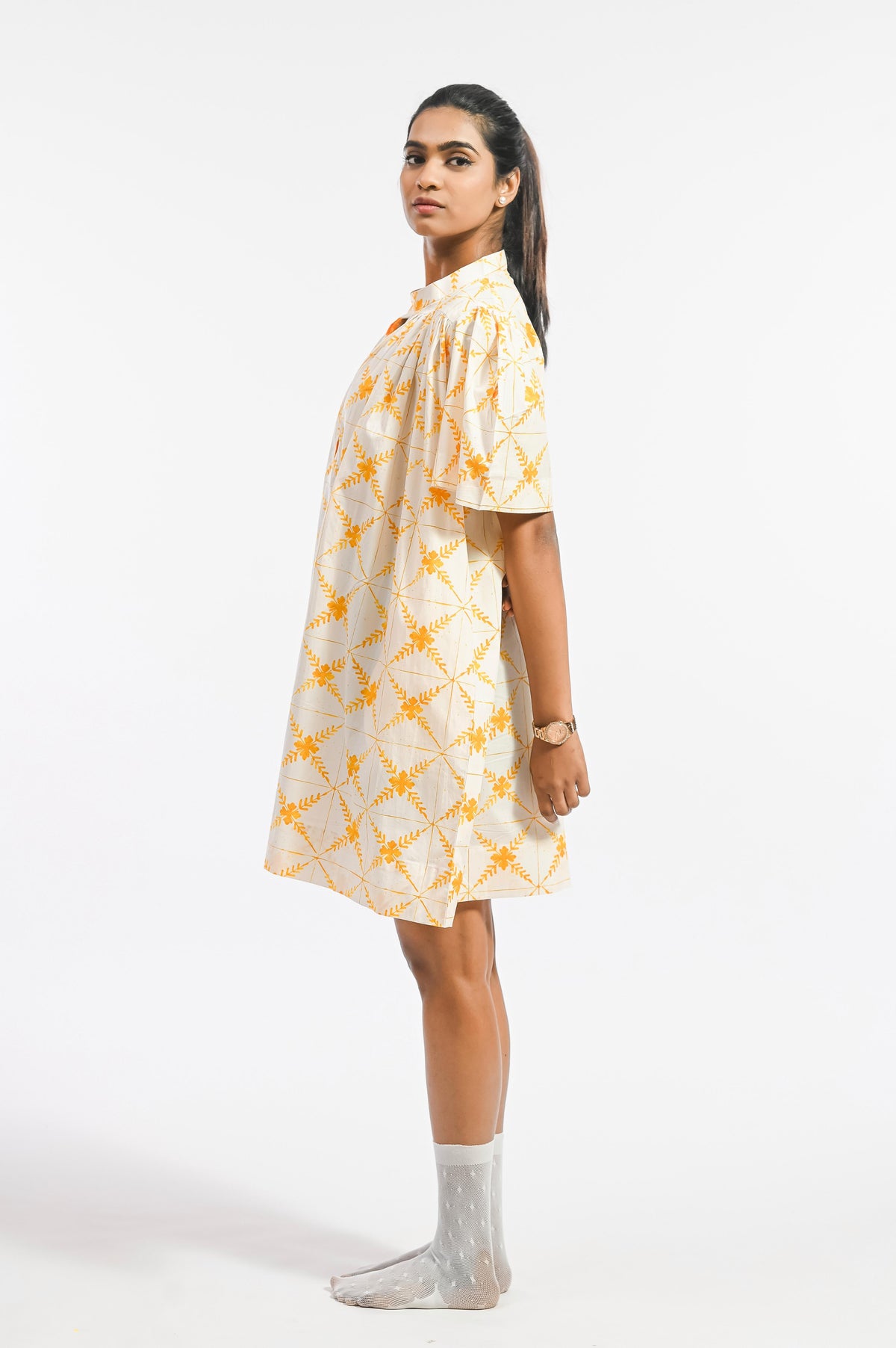 AMARELO BASILICA DRESS