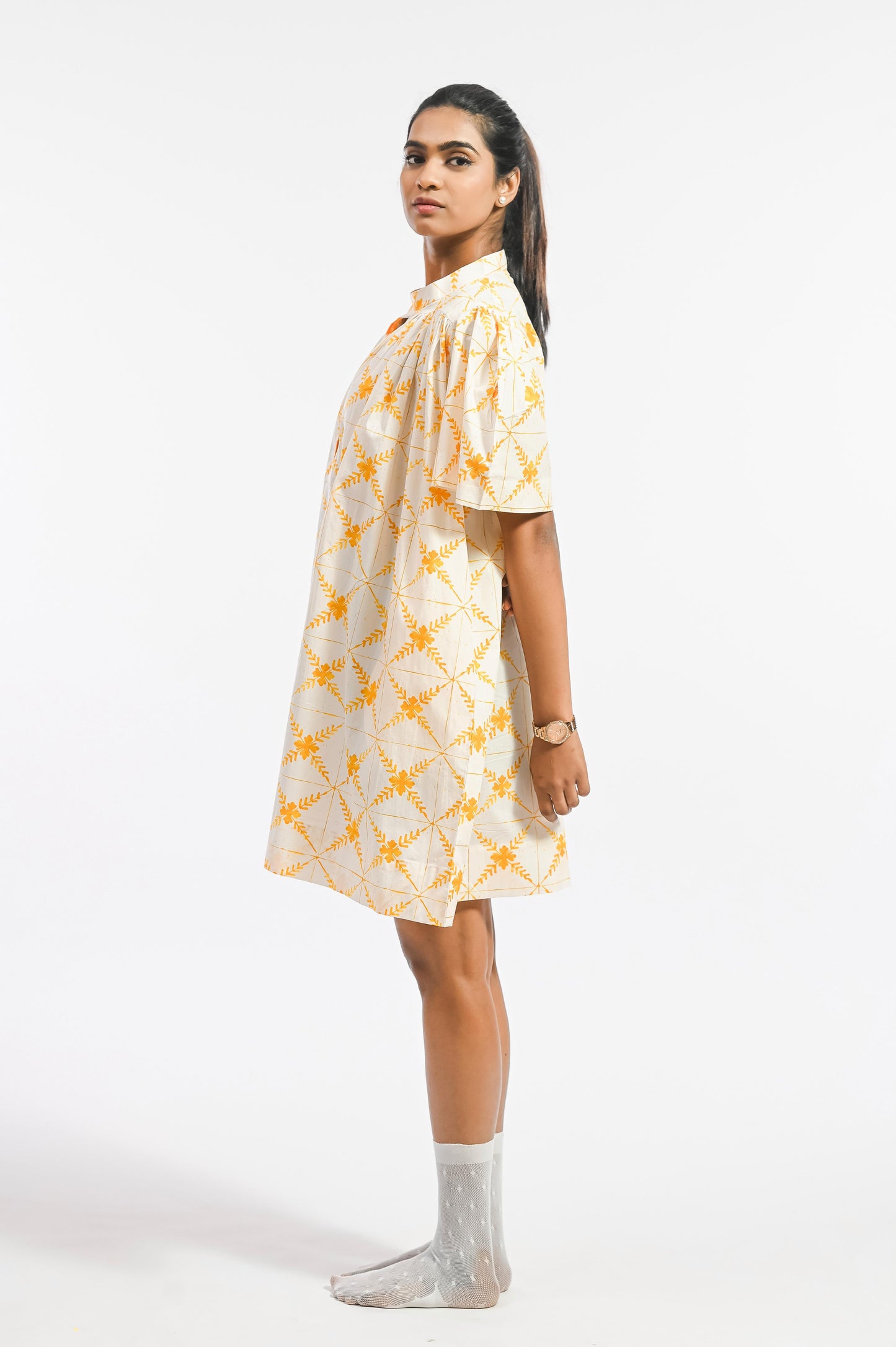 AMARELO BASILICA DRESS
