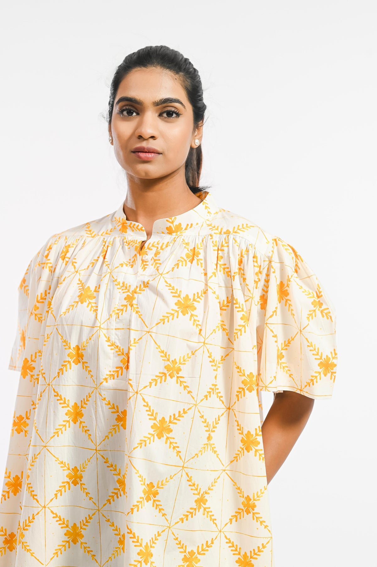 AMARELO BASILICA DRESS