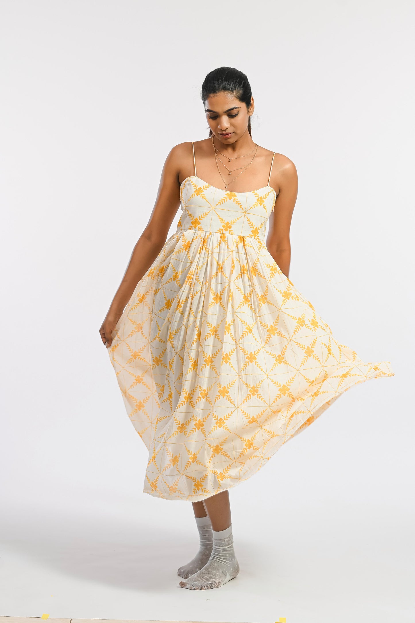 AMARELO DONA PAULA DRESS