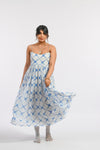AZUL DONA PAULA DRESS