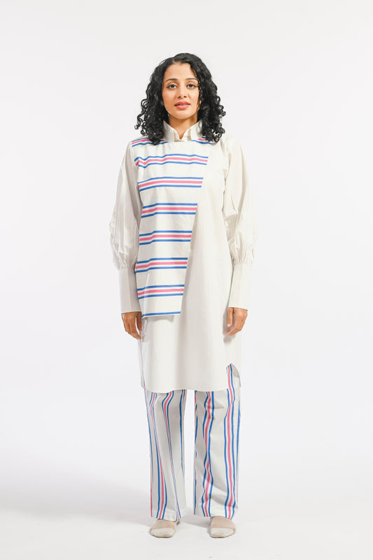 LINEAR STRIPE AZUL SET