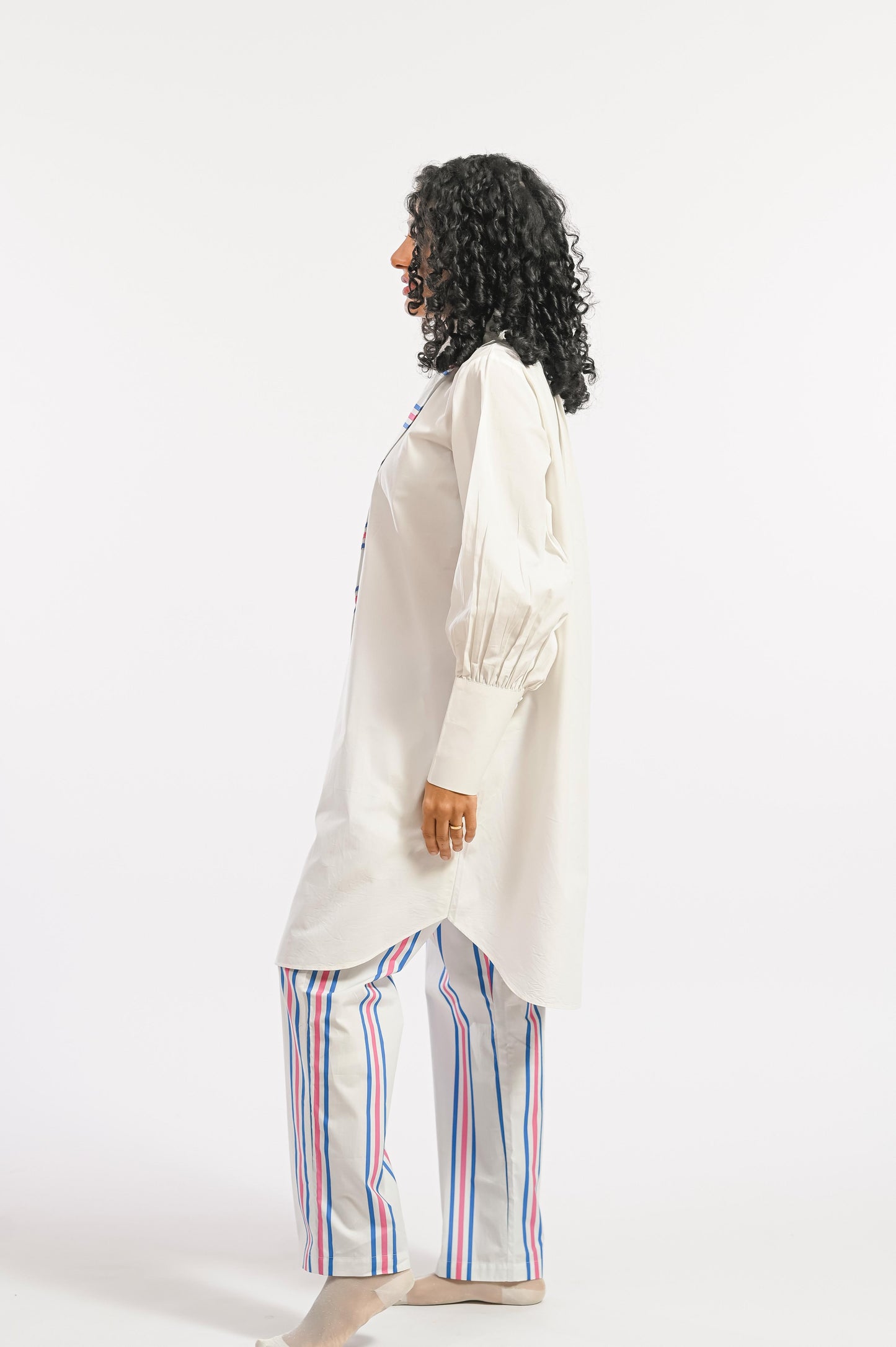 LINEAR STRIPE AZUL SET