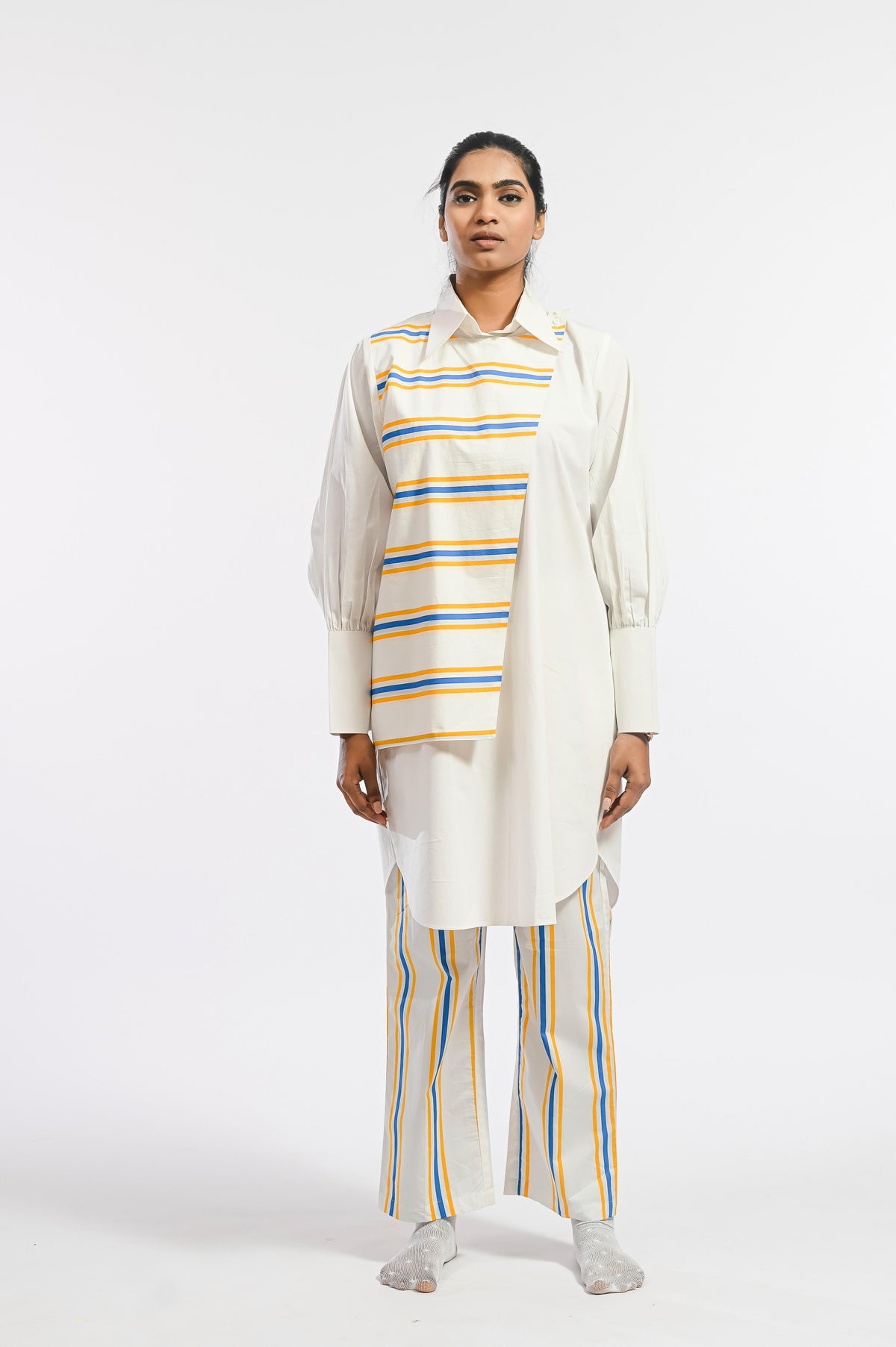 LINEAR STRIPE AMARELO SET