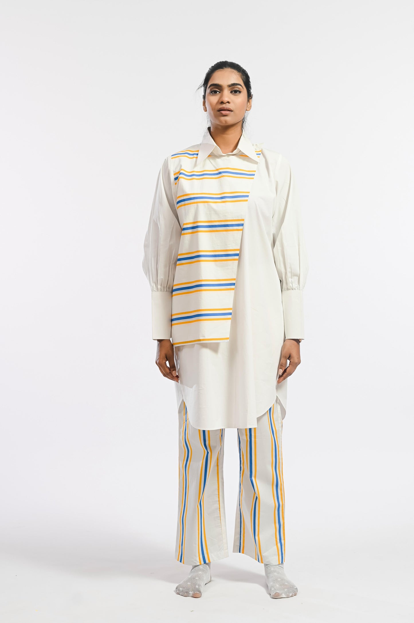 LINEAR STRIPE AMARELO SET