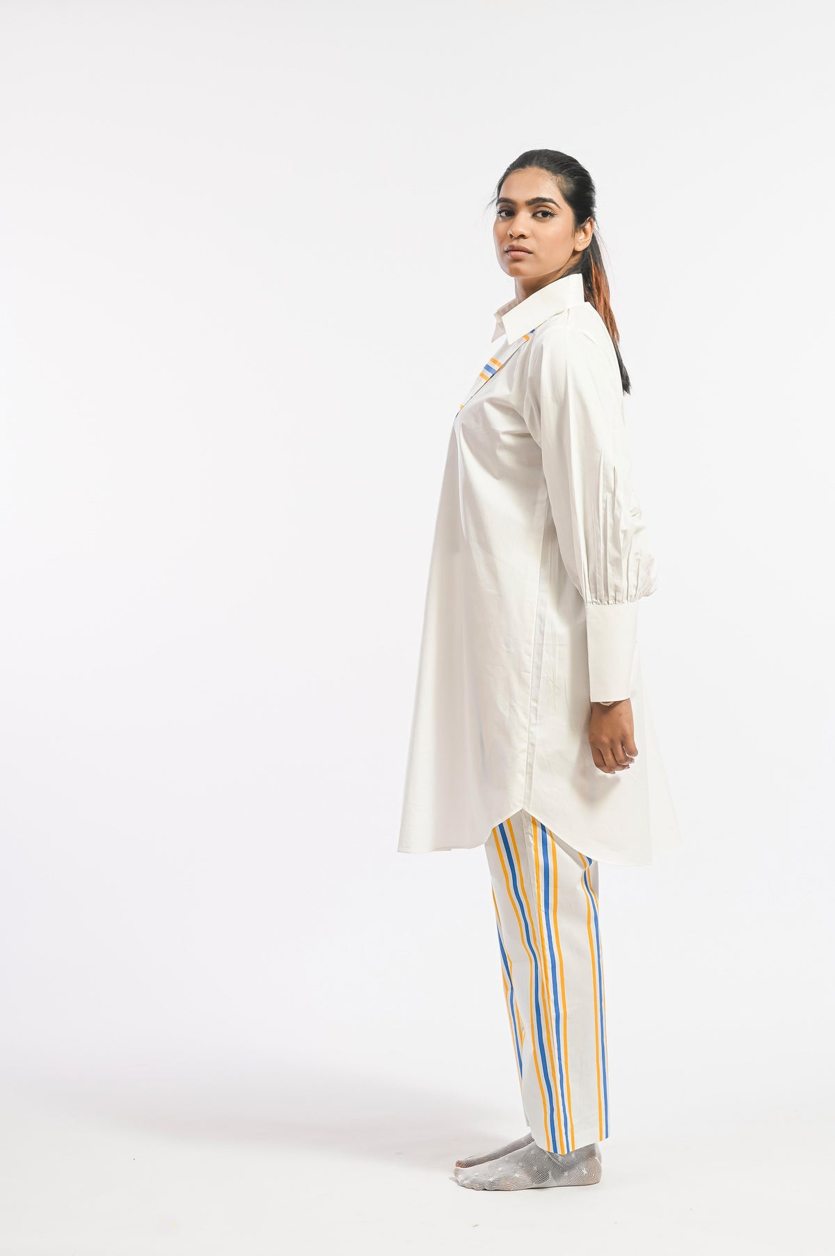 LINEAR STRIPE AMARELO SET