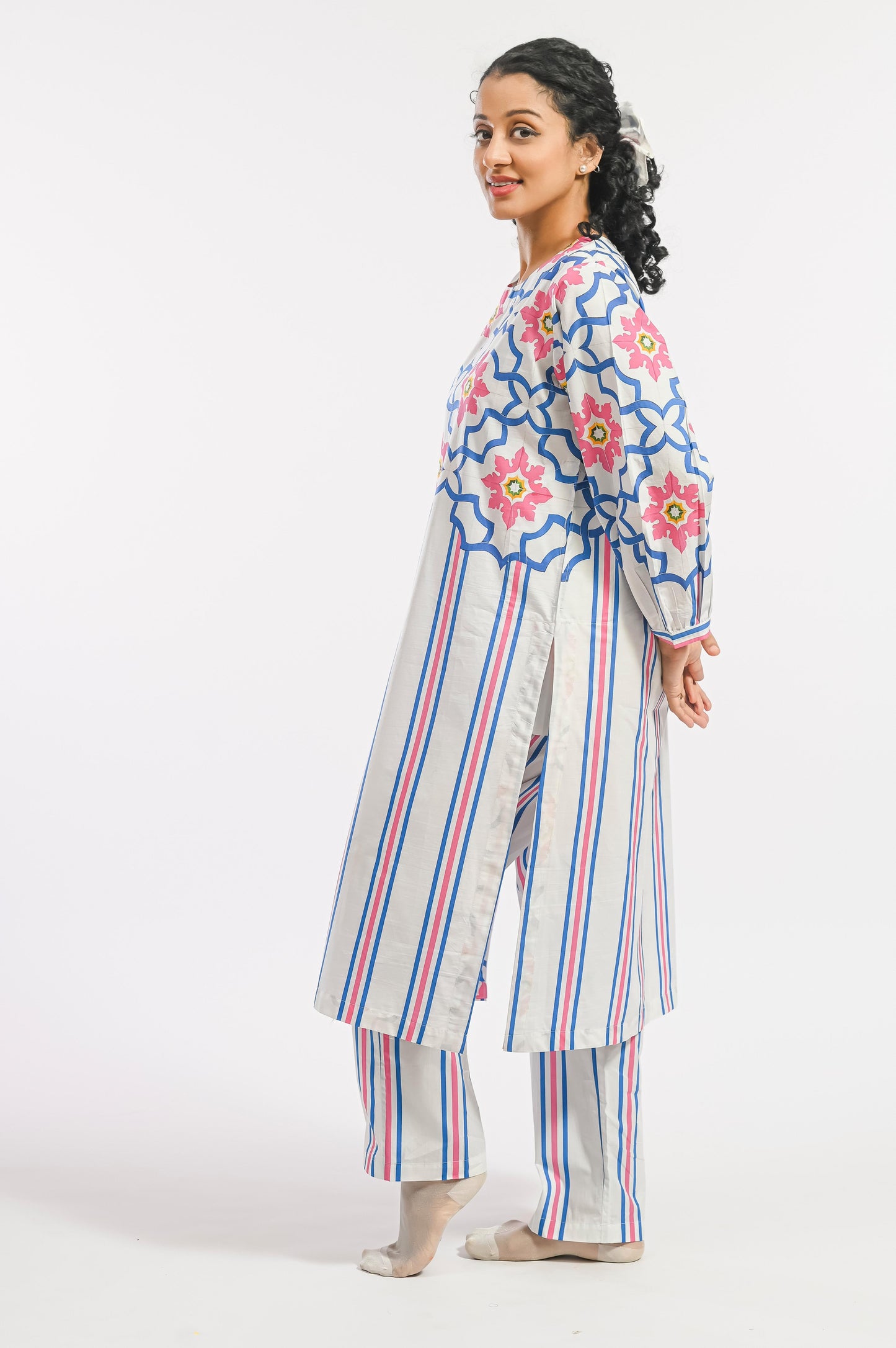 AZUL STRIPE MOSAIC SET