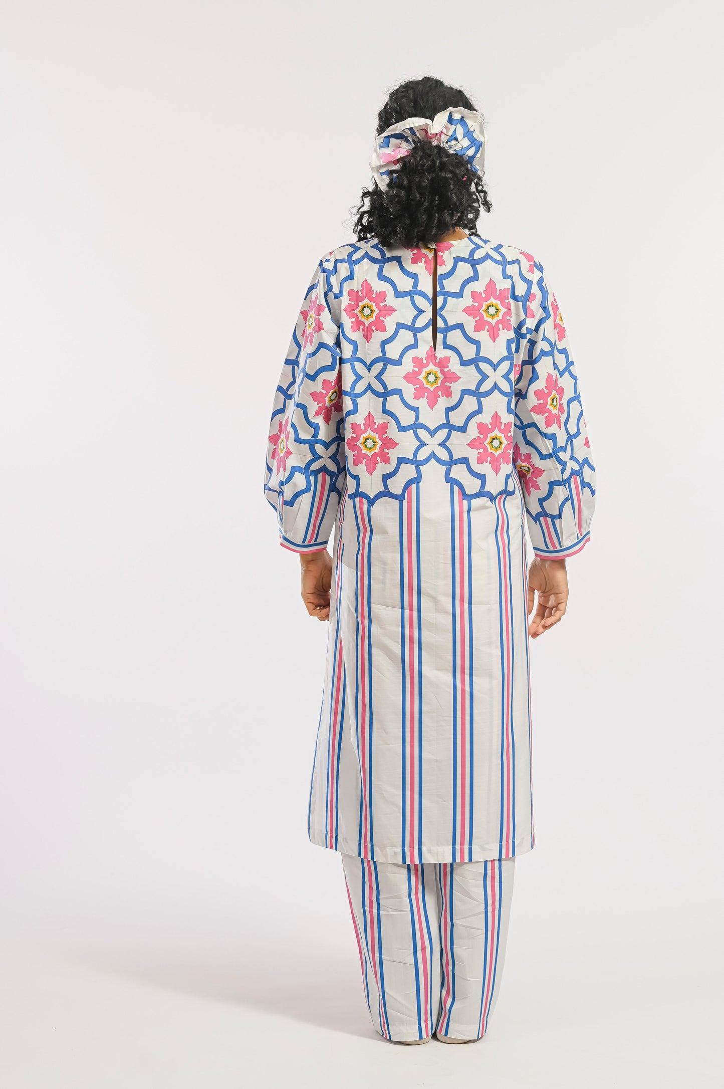 AZUL STRIPE MOSAIC SET