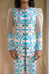 RETRO REVIVAL AZULEJOS PANT SUIT
