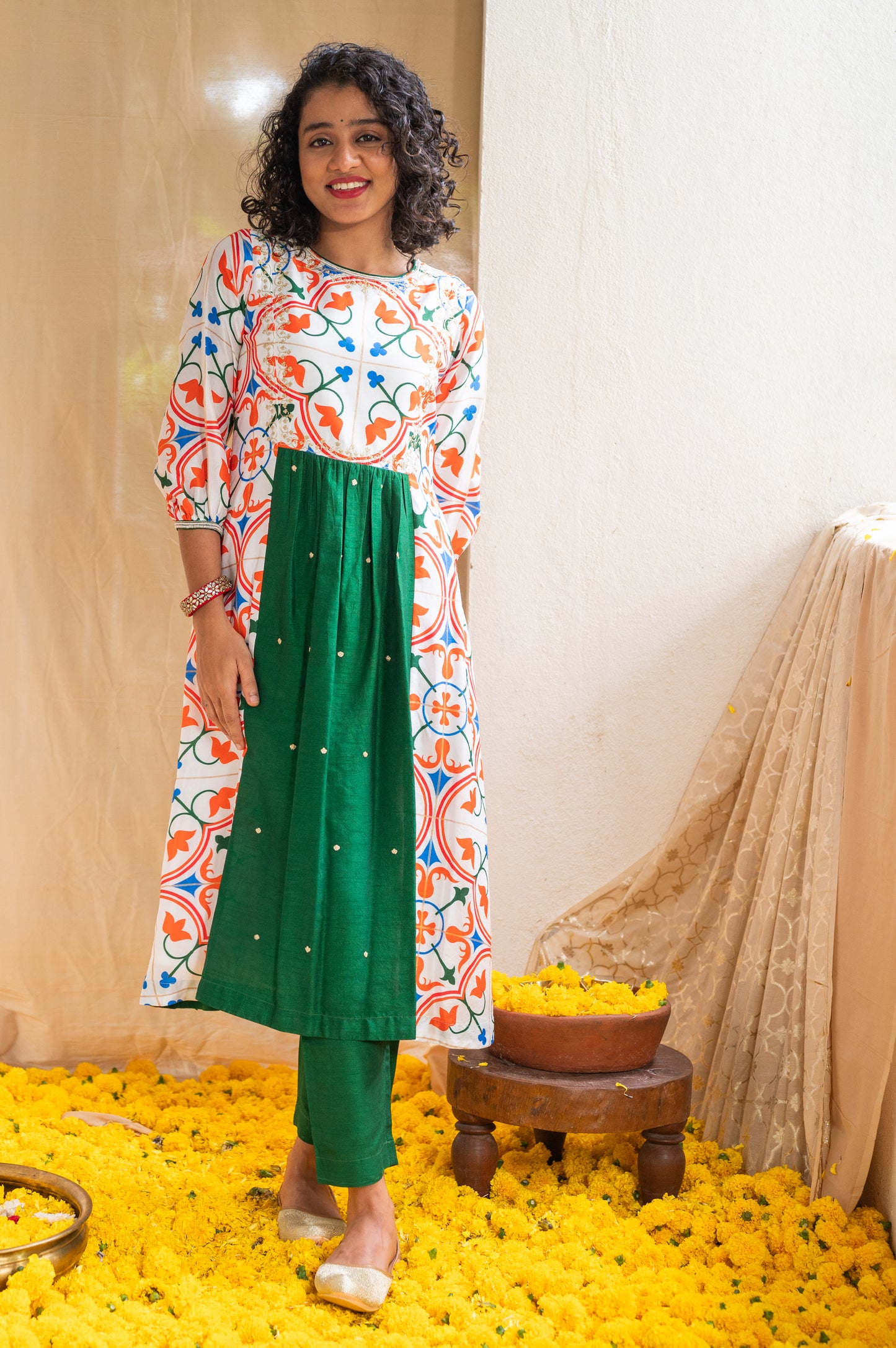 ZESTY ZELLIGE ETHNIC SET (3 PCS)