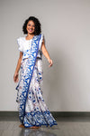 GRACE IN AZULEJOS SAREE