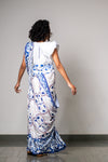 GRACE IN AZULEJOS SAREE