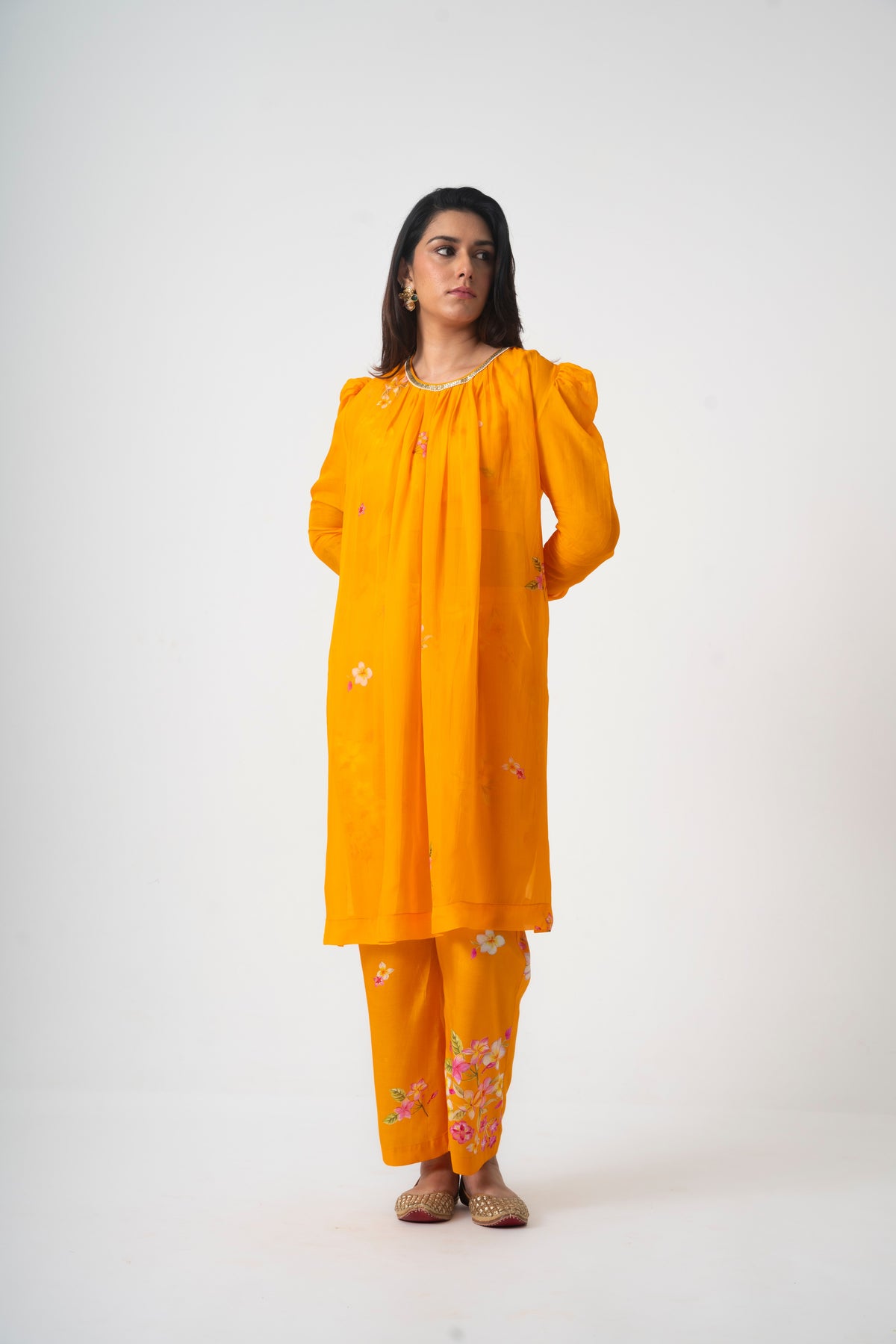 CHAFA BLOSSOM ORANGE SET