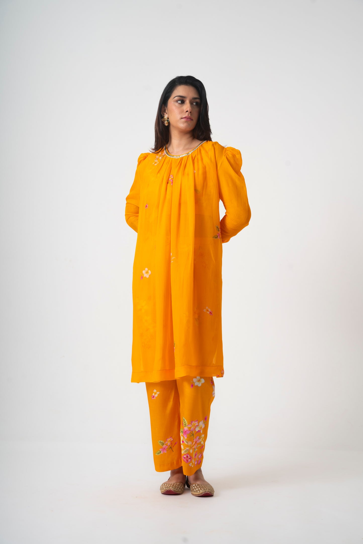 CHAFA BLOSSOM ORANGE SET