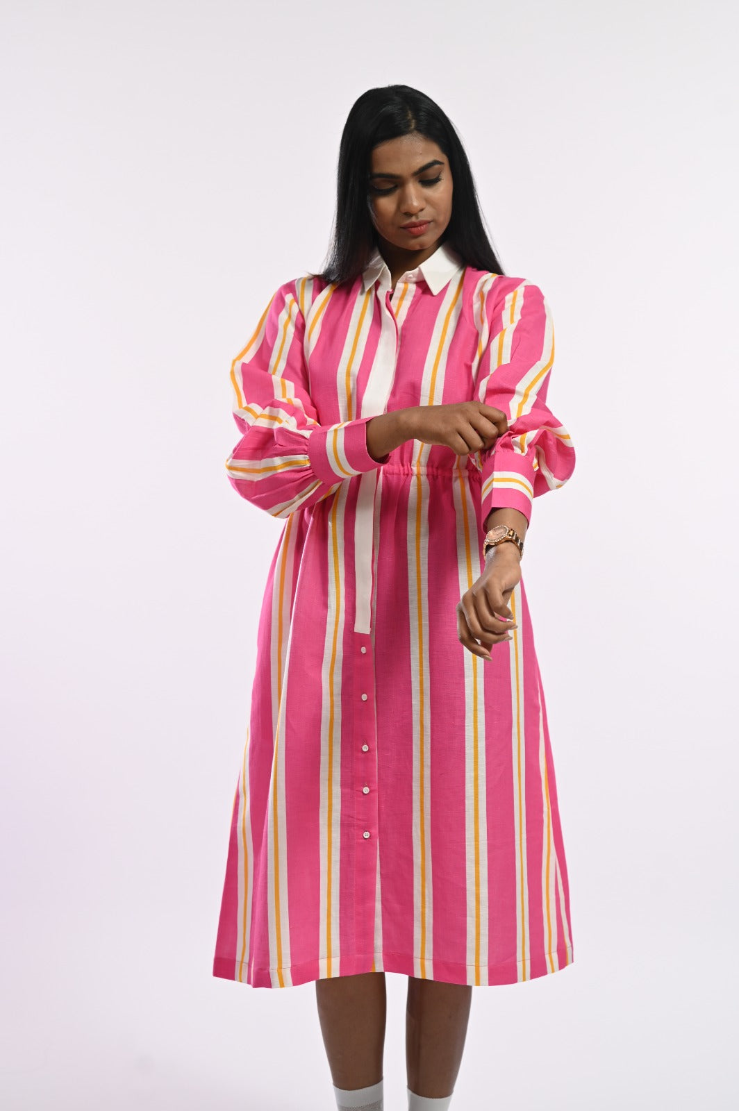 ROSA PATTO SHIRT DRESS